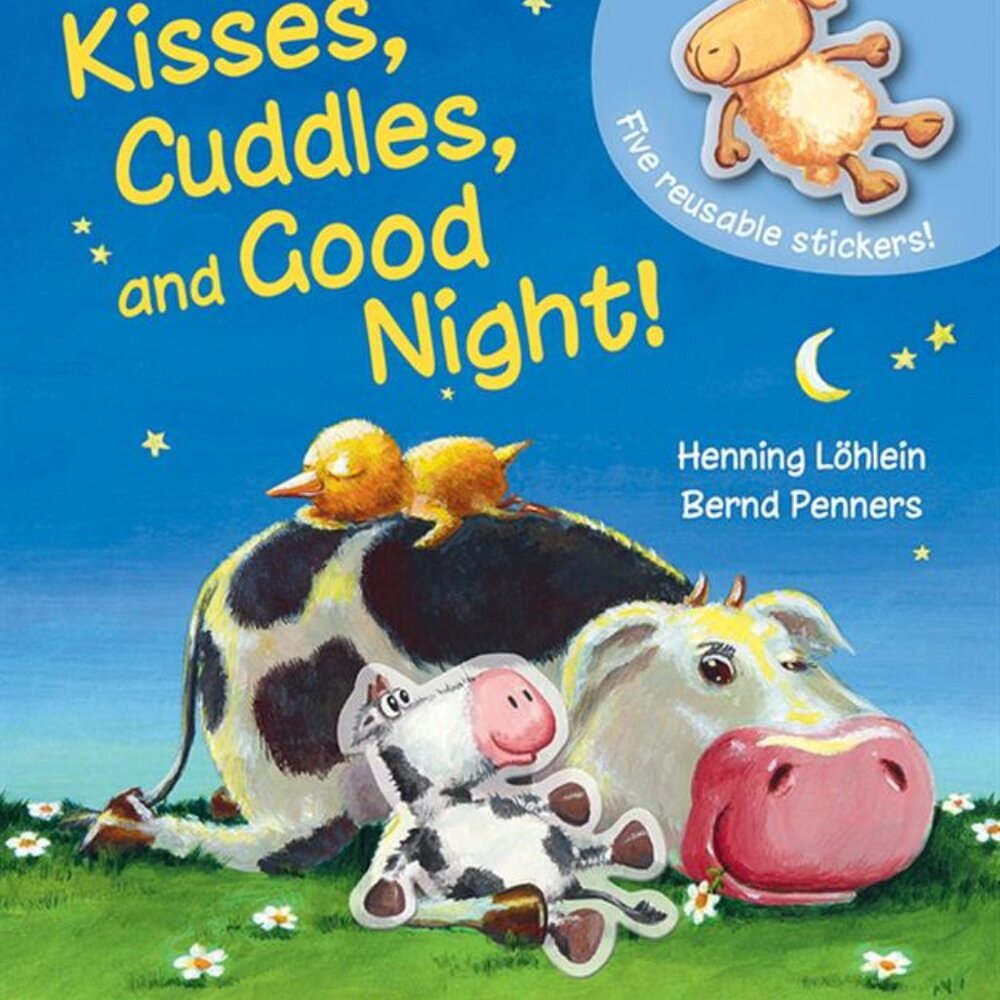 Kisses, Cuddles, and Good Night! by Usborne Books ~ Comes with 5 Stickers ~ NEW